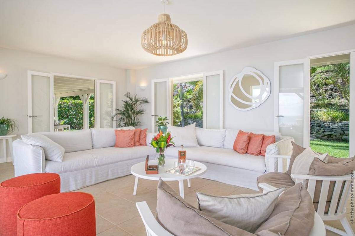 Location_Villa_Le_Vauclin_Martinique_12 personnes -salon intérieur